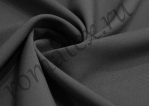 Портьерная ткань для штор
 Габардин цвет тёмно-серый